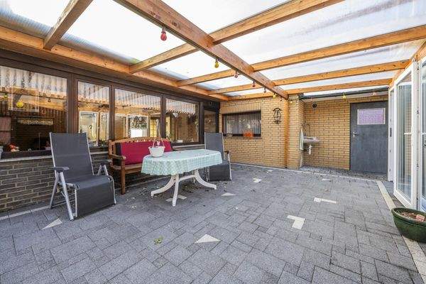 Überdachte Terrasse