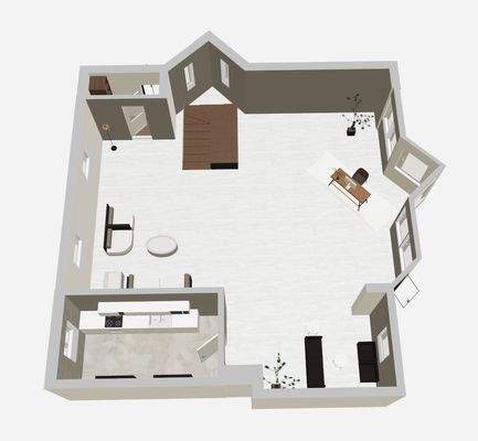 Grundriss Gewerbefläche