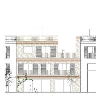 Fassade vom Pool Olivo 1