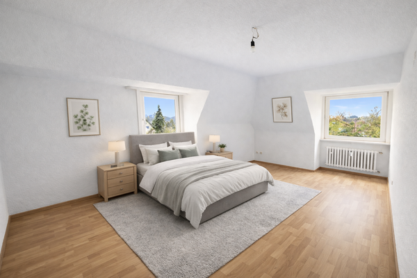 Schlafzimmer - Visualisiert