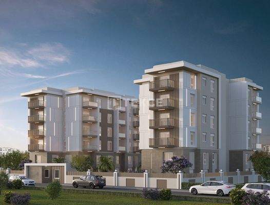 Modern Apartments for Sale in Antalya Kepez with Installments