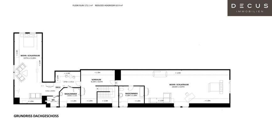 Grundriss Dachgeschoß