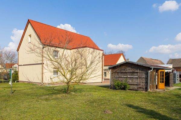 Garten und Gartenhaus