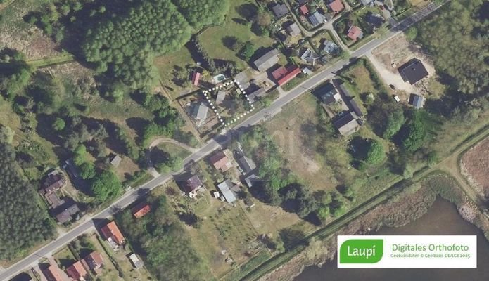 Luftbild - Lage Grundstück