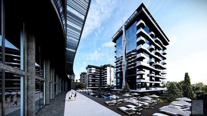 Apartments with Extensive Facilities Close to Sea in Alanya