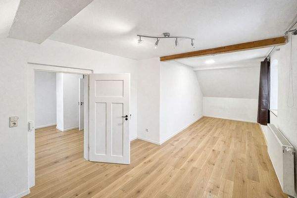 Zimmer im Dachgeschoss - Vision