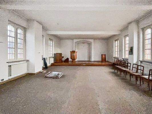 Blick in den Gemeinderaum