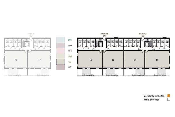 Geschossübersicht Erdgeschoss