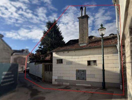 Ostansicht, Standort Pfanngass