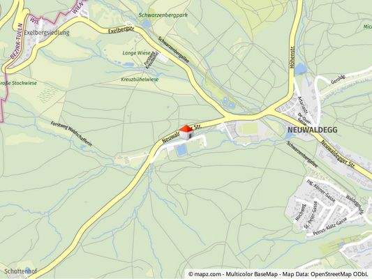 Geolyzer Kartenausschnitt