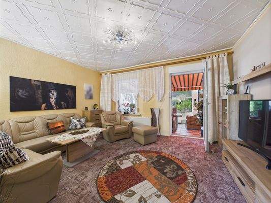 Wohnzimmer im Erdgeschoss