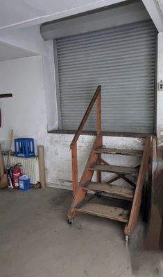 Treppe zur Garage