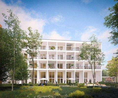 Wohnen südlich des Stadtparks_Ansicht Hof