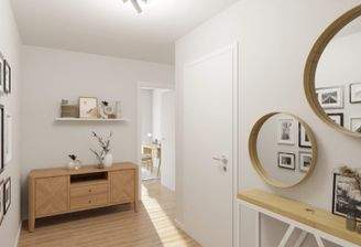 Heller und freundlicher Eingangsbereich