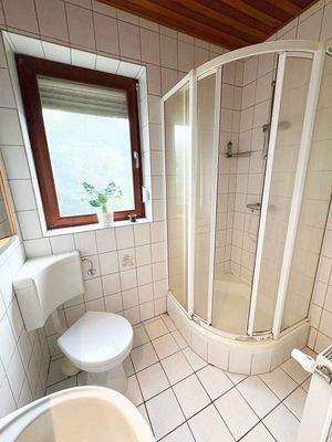 Duschbad im Erdgeschoss