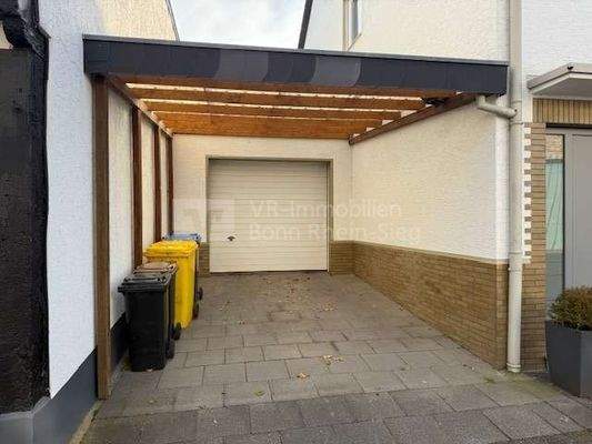 Carport und Garage