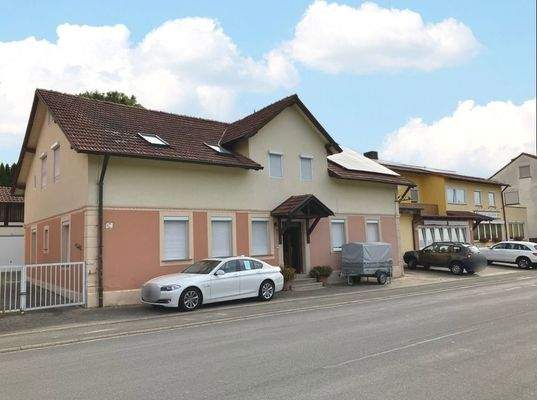 Ansicht des Wohnhauses