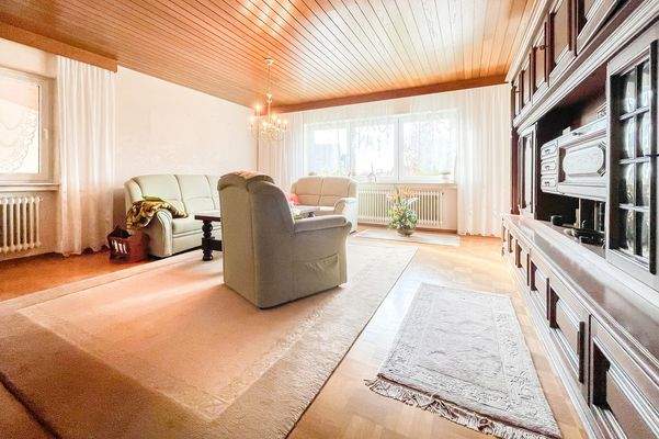 Wohnzimmer mit Terrassenzugang