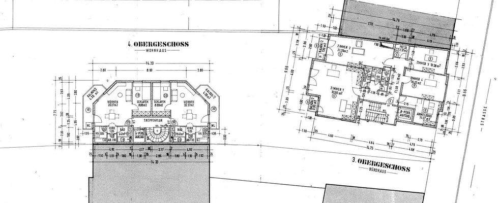 Grundriss 4. Obergeschoss