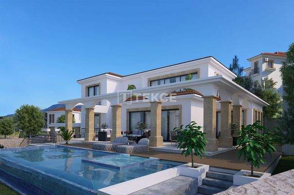 Stylish Houses with Pools in a Well Location in Girne