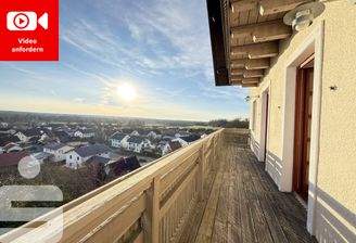 Ausblick Balkon Obergeschoss