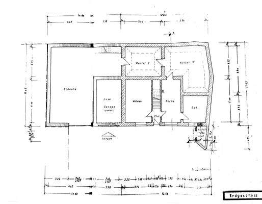 Grundriss EG Nebenhaus