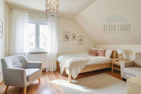 Visualisierung Schlafzimmer 2 (OG)