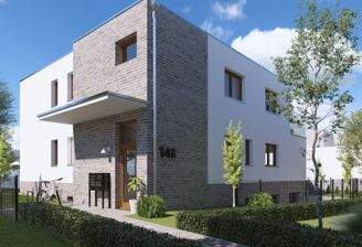 Haus B - Eingangansicht