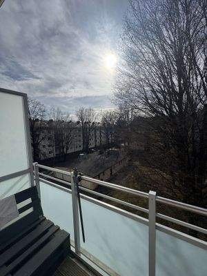 Balkon mit SW Ausrichtung