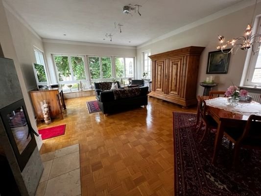 Wohn und Esszimmer Blick