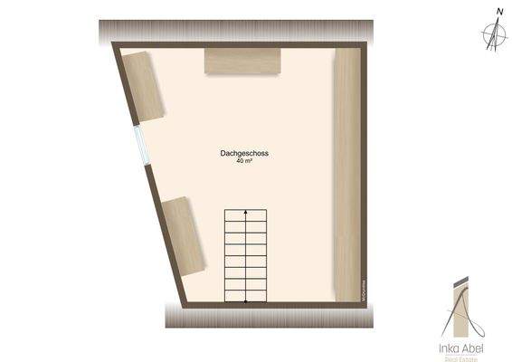 Grundriss DG Gästehaus