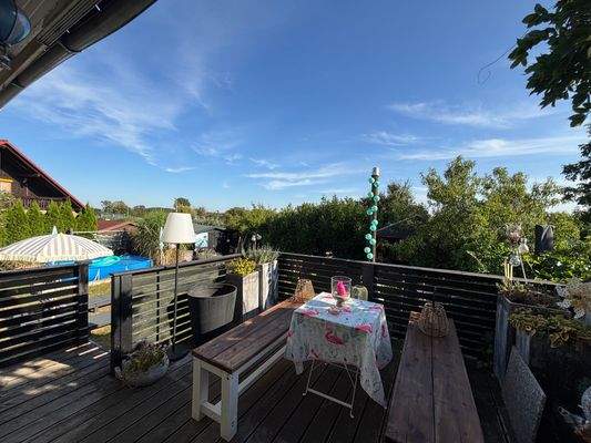 Blick von der Terase