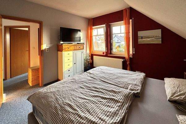 Schlafzimmer im Dachgeschoss