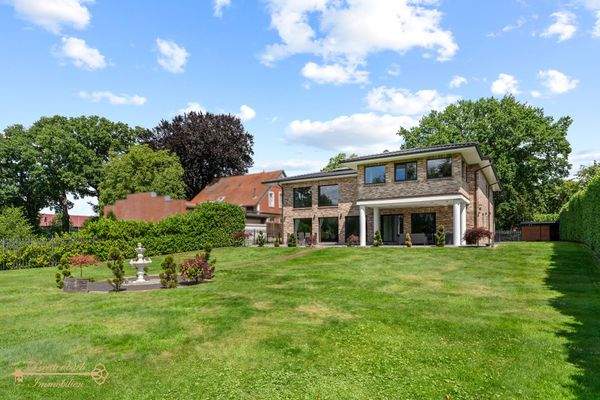 Haus blick vom Garten