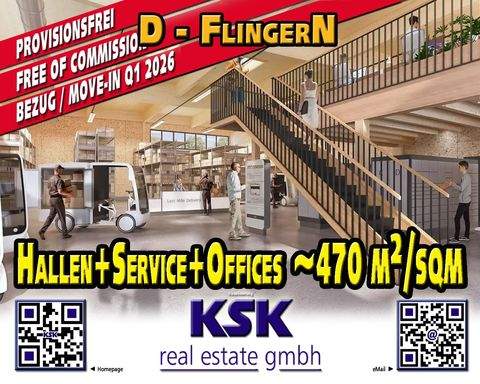 Düsseldorf Halle, Düsseldorf Hallenfläche