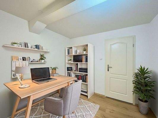 Einrichtungsbeispiel KI Lesezimmer/Büro