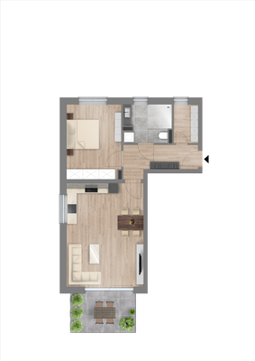 WHG OG 113 - Grundriss