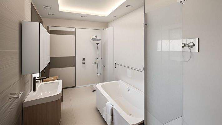 Badezimmer Homestaging