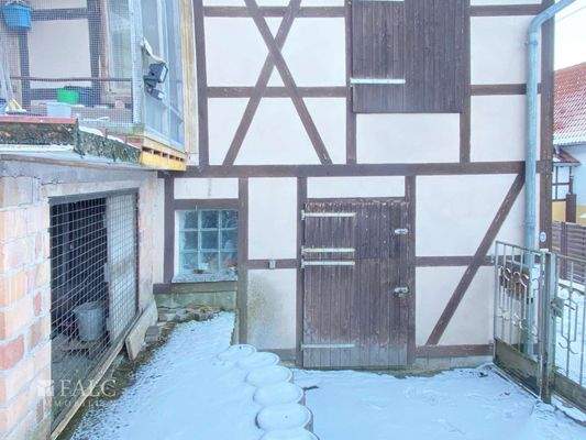 Eingang zur Werkstatt