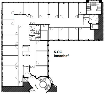 Grundriss 5. Obergeschoss