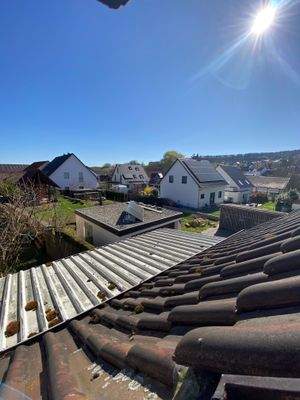 Ausblick Dachboden