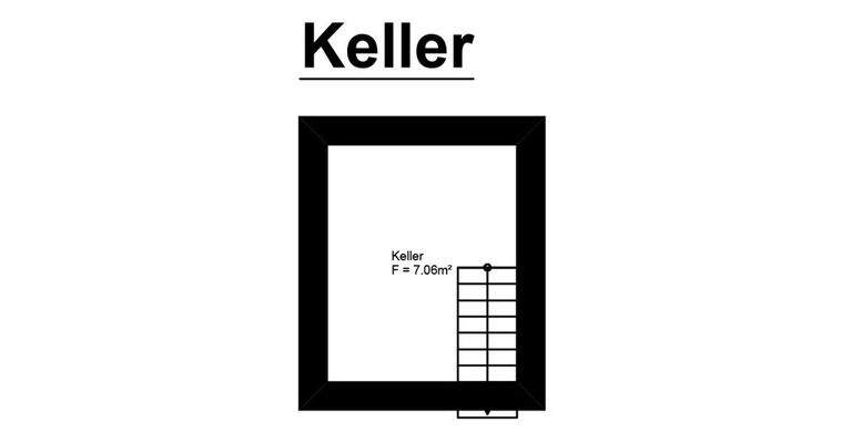 Grundriss Keller