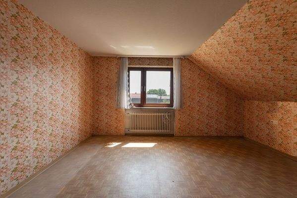 Schlafzimmer im Dachgeschoss