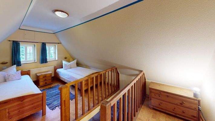 Zimmer im Dachgeschoss