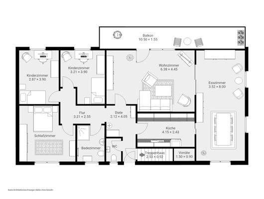 Grundriss Erdgeschoss