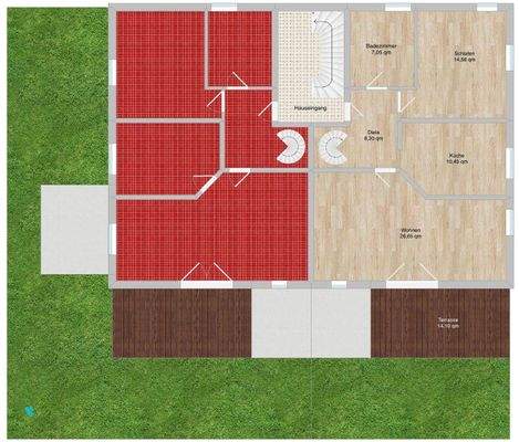 Grundriss Erdgeschoss