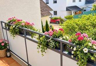 Balkon - mit KI bearbeitet 
