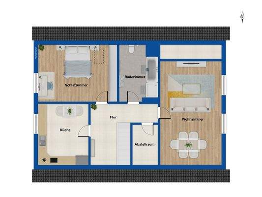 Grundriss Obergeschoss