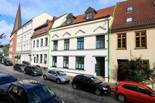 Straßenansicht Petrikirche 