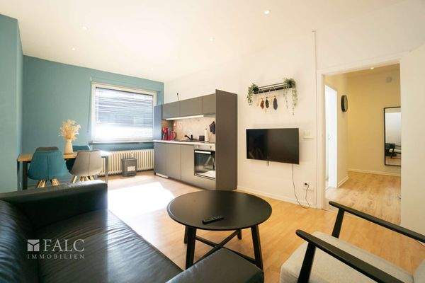 Wohnzimmer/ Küche- WE 4